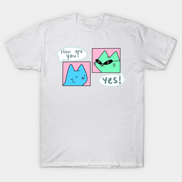 Cat Meme T-Shirt by lazaralex97